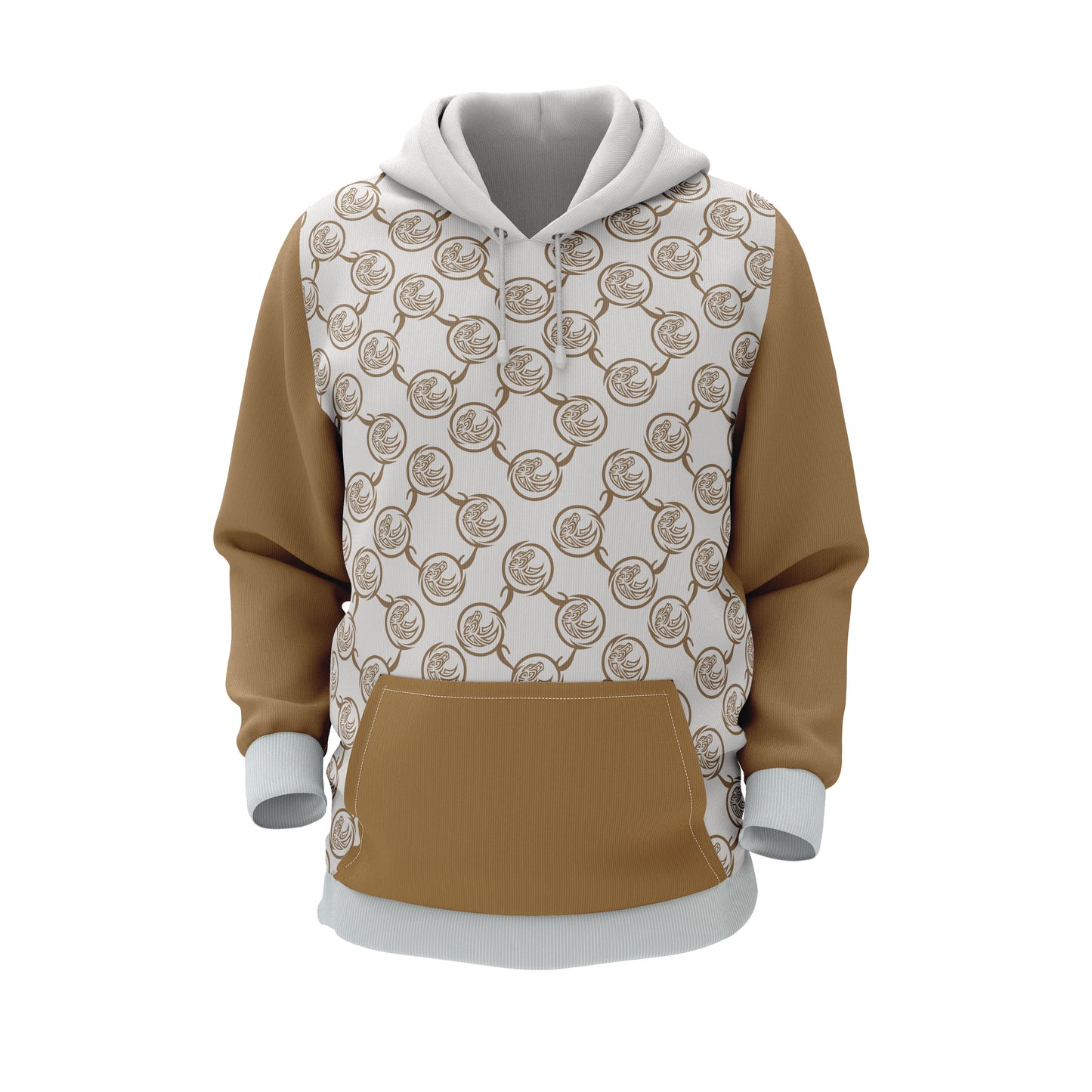 Quentino Classique: White Gold Hoodie