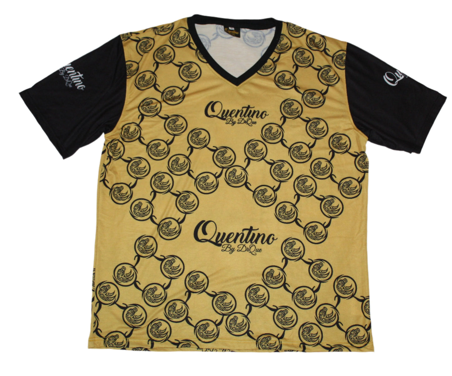Quentino Essentials Yellow Black T-shirt