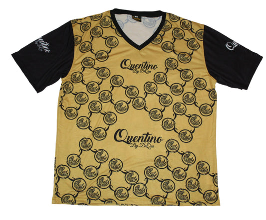 Quentino Essentials Yellow Black T-shirt