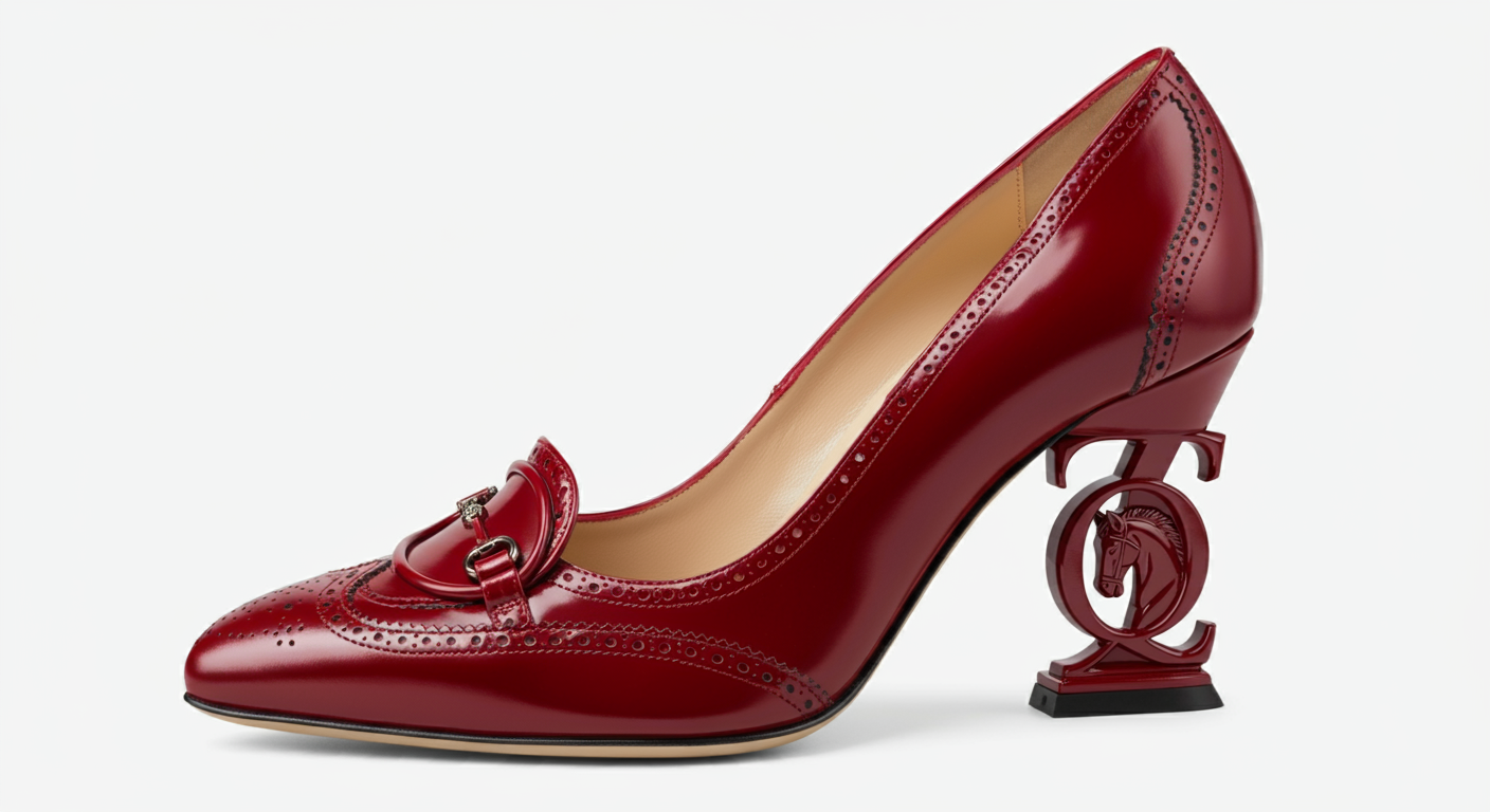 Mademoiselle Rouge Pump