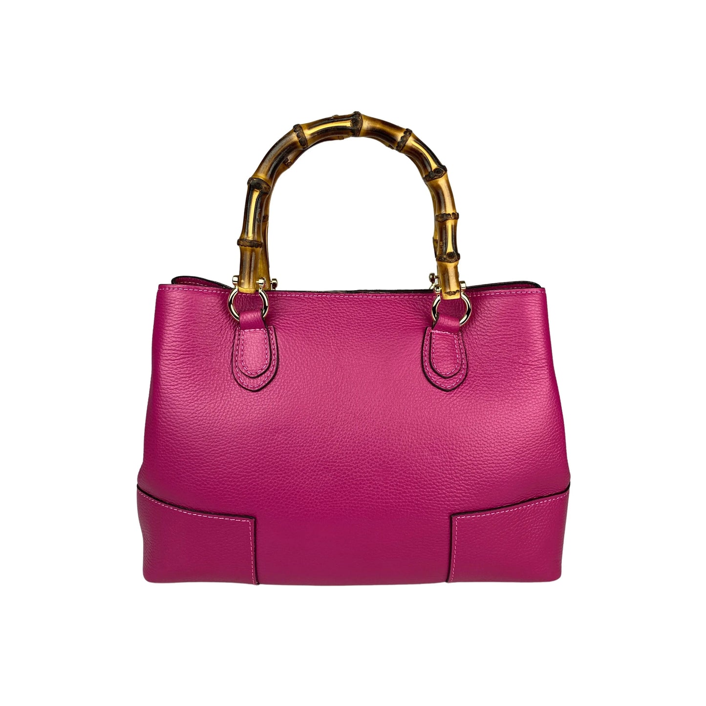 Quentino Allure Purple Leather Handbag