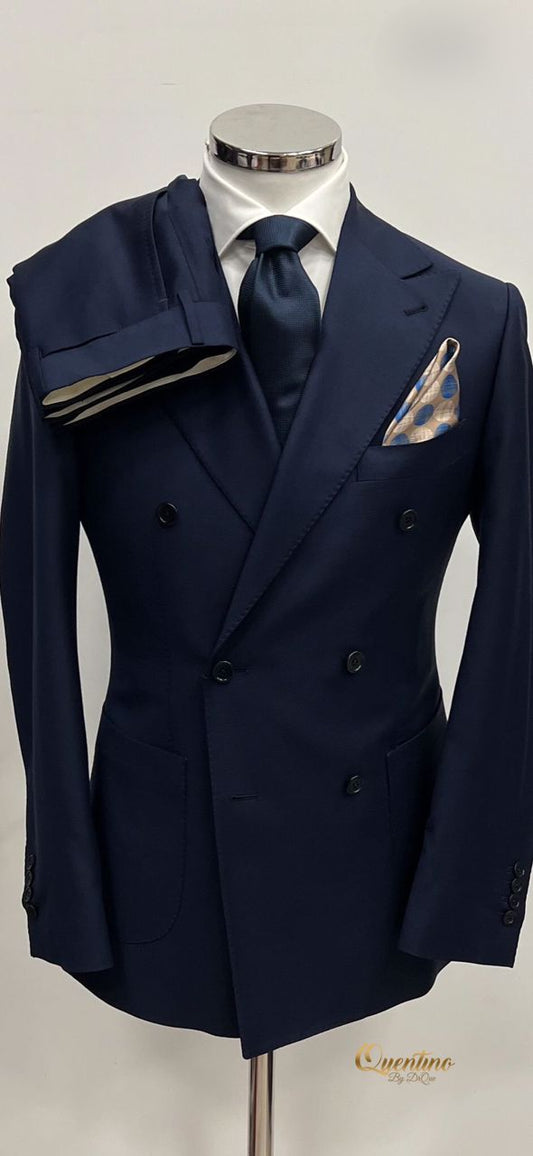 Quentino Gilded Blue Suit
