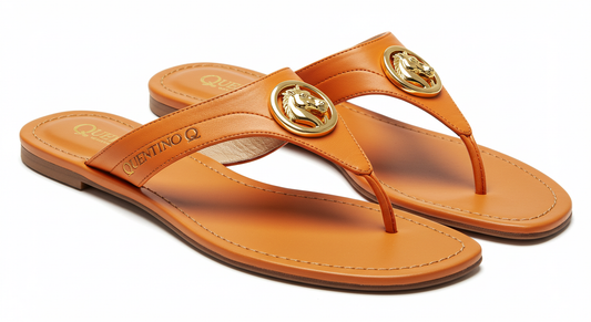Quentino Silk Empress slippers